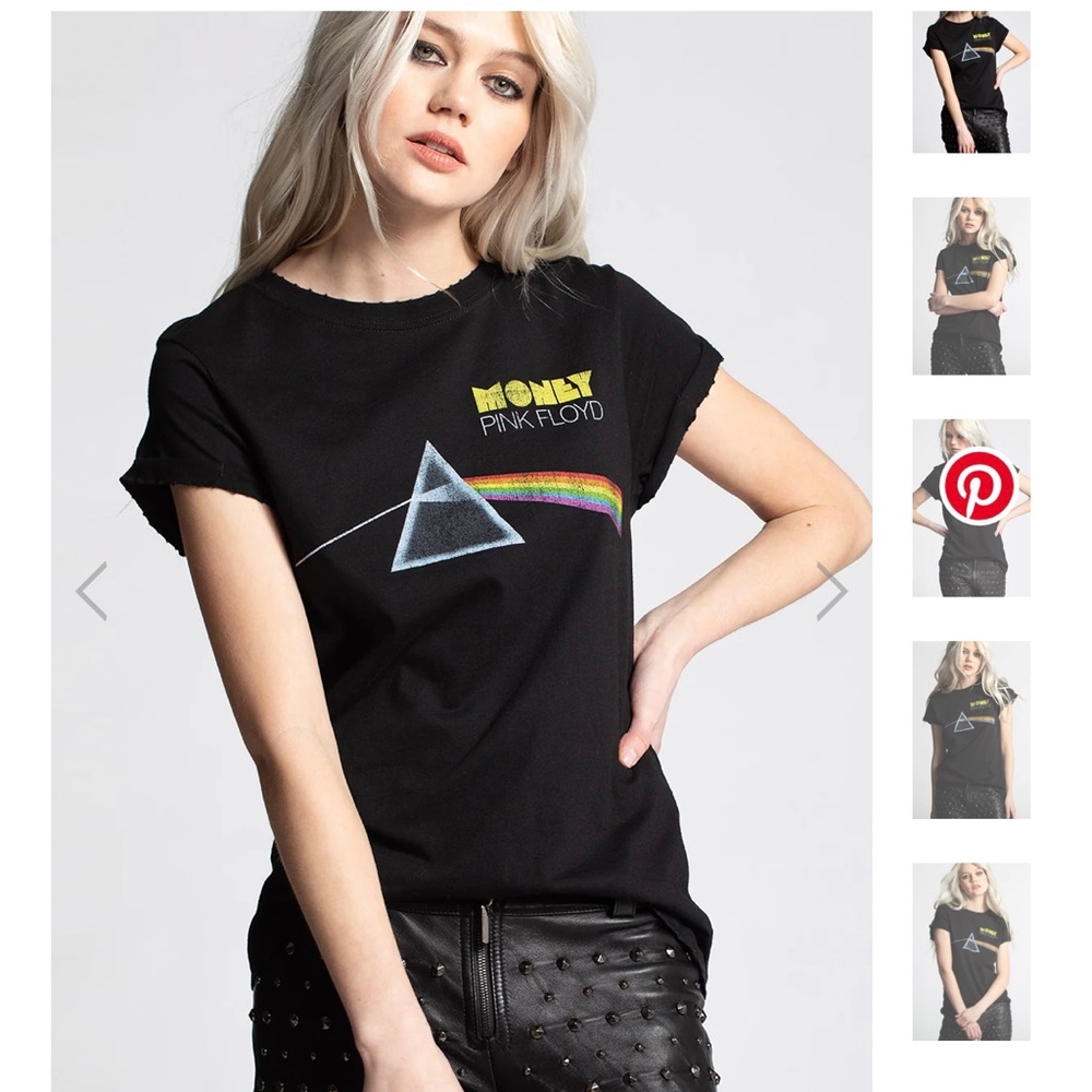 Recycle Karma Pink Floyd Tee Shirt, Large